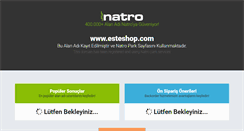 Desktop Screenshot of esteshop.com